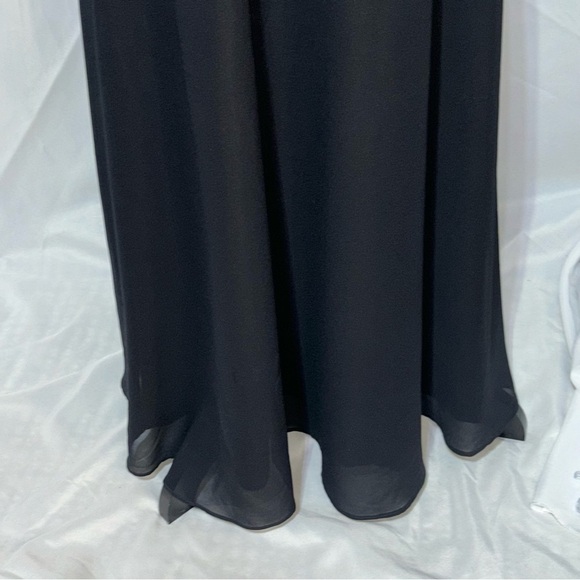 Vintage Maxi Black Skirt Junior’s Size 9/10 Made in USA - Picture 2 of 5